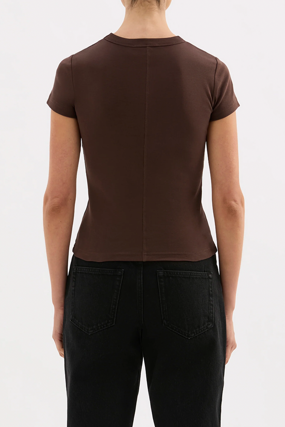 Organic Baby Tee Chocolate