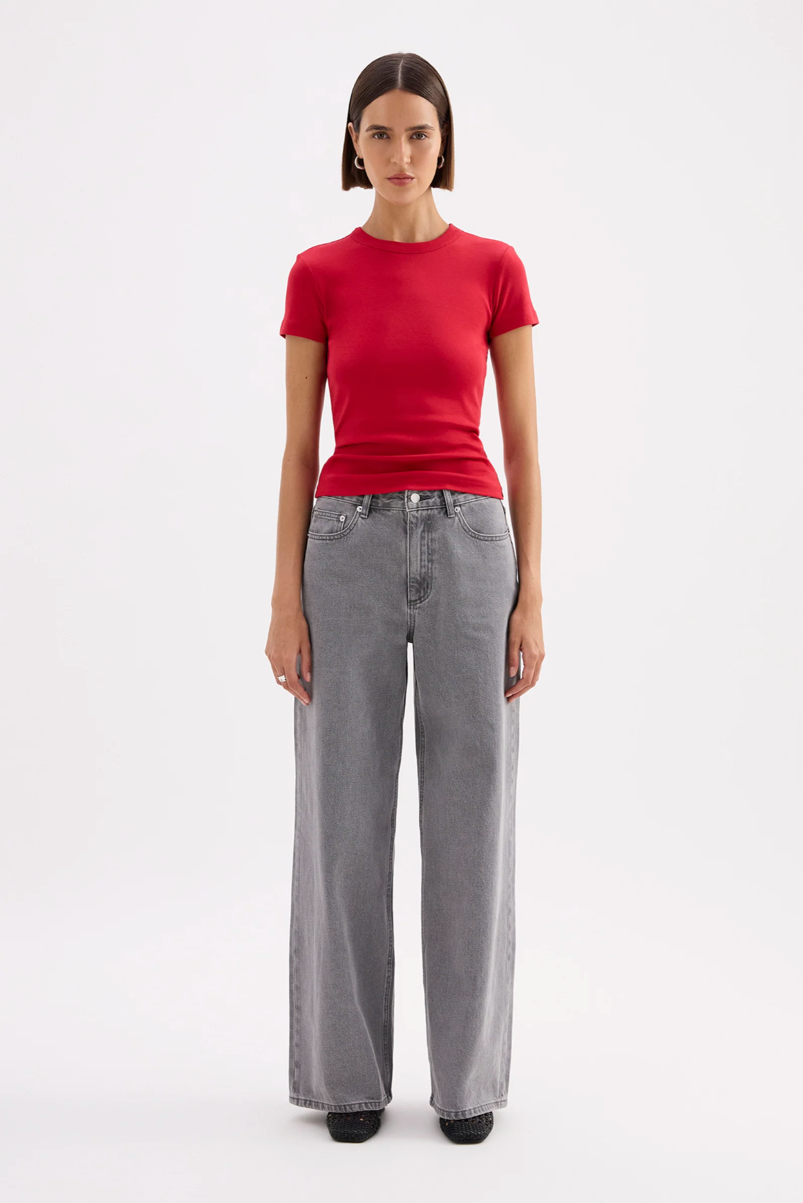 Organic Baby Tee Cherry