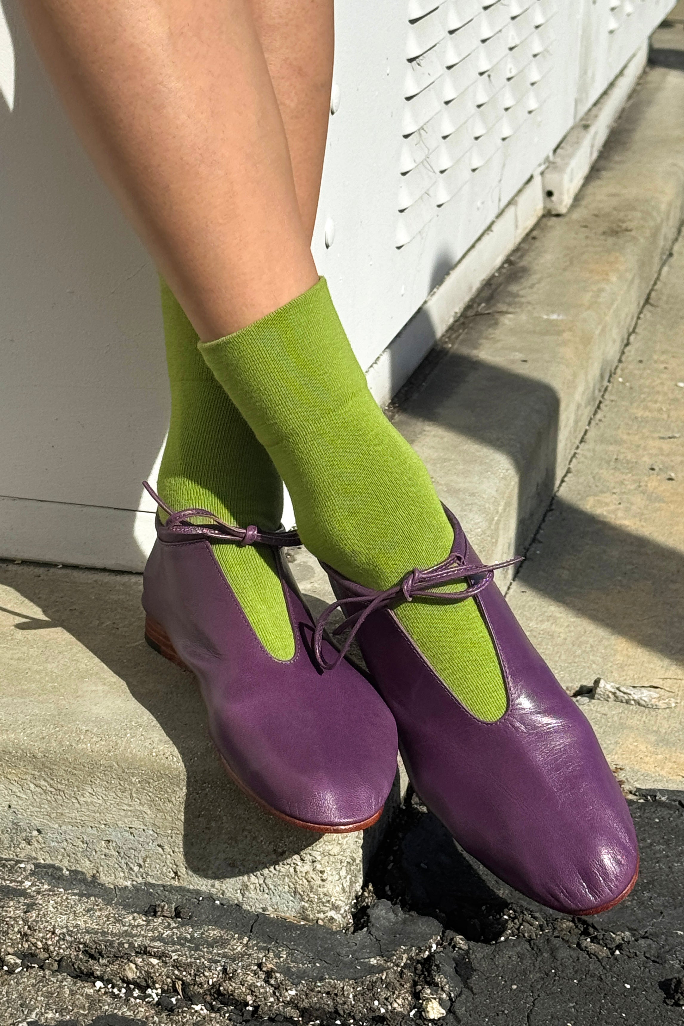 Sneaker Socks Matcha