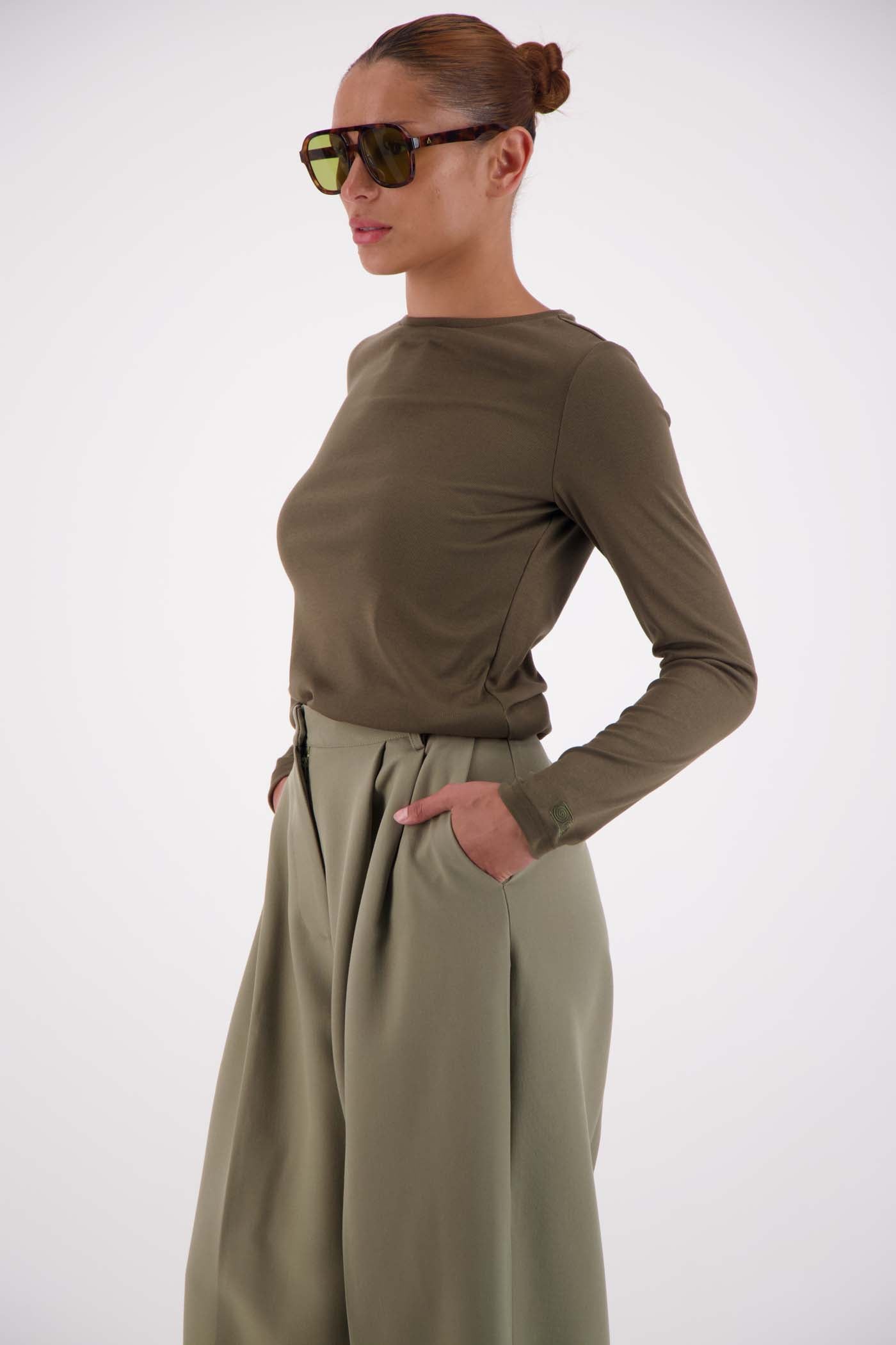 Soho Top Khaki