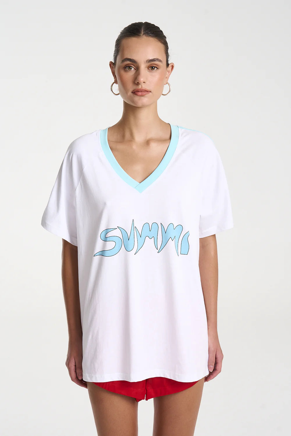 Summi Tee White