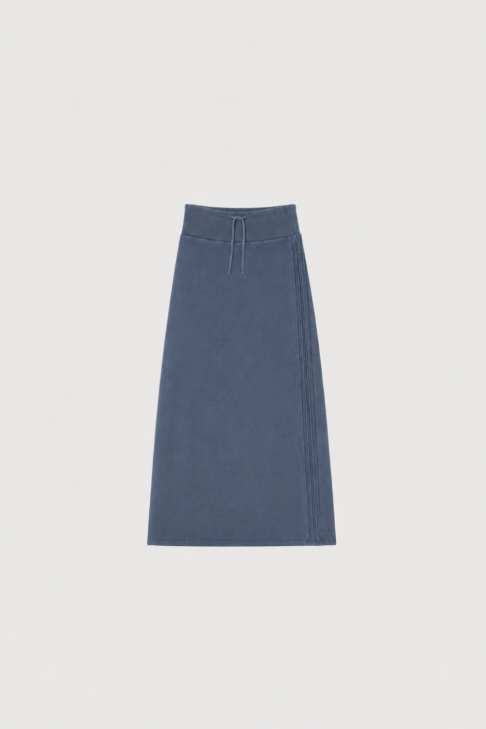 Track Skirt Sky Acid Wash