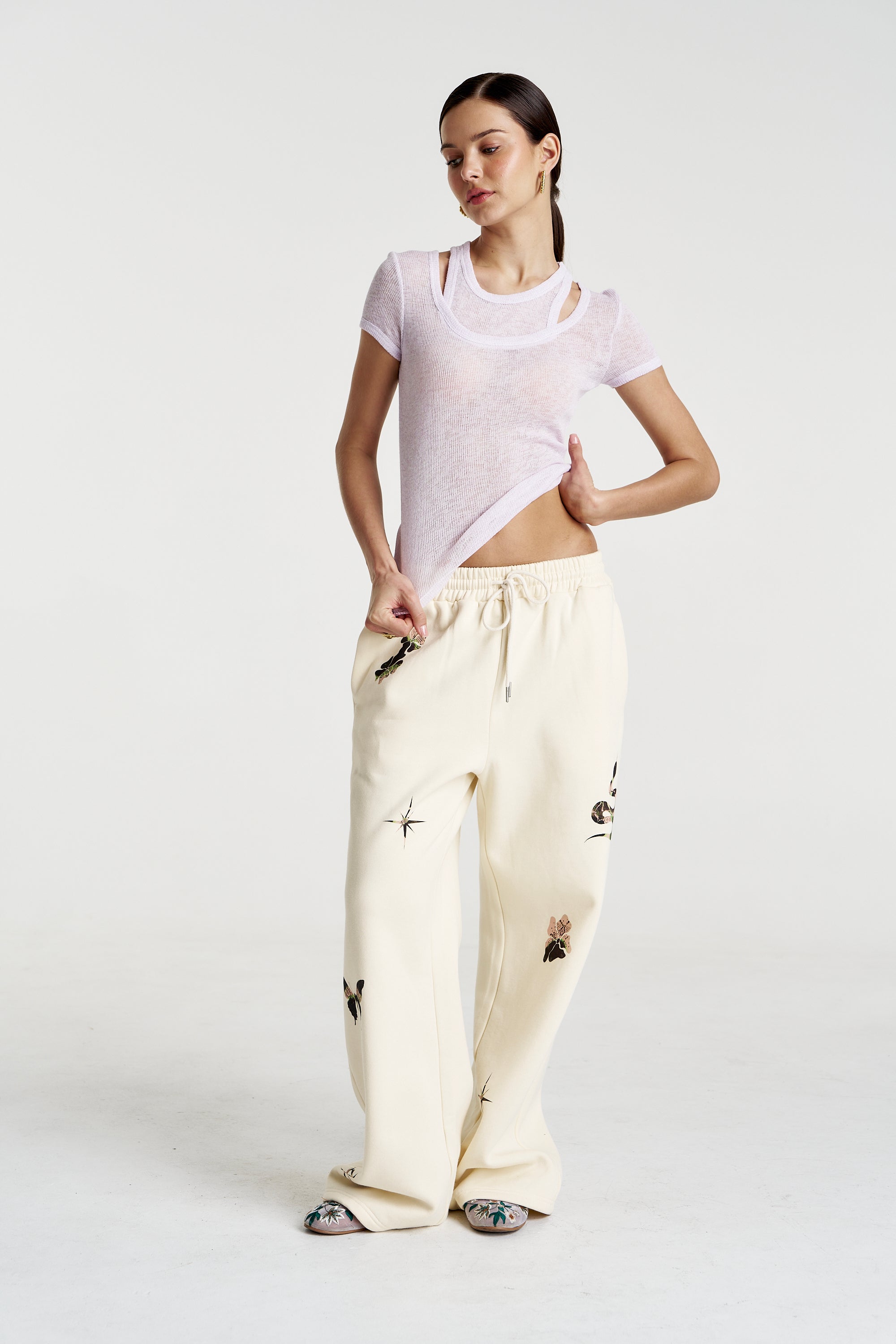 Motif Trackpant Vanilla