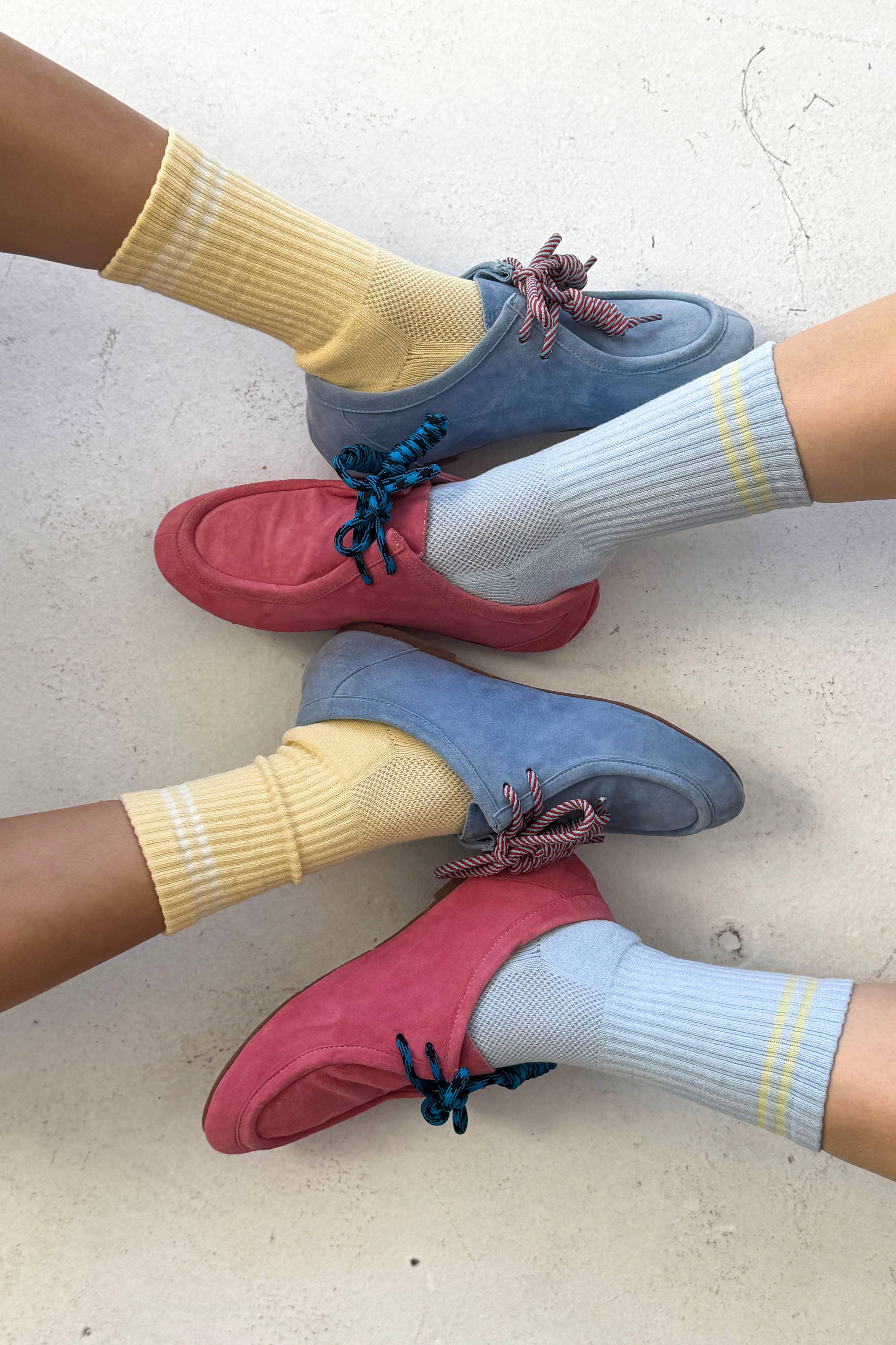 Boyfriend Socks Pastel Sky