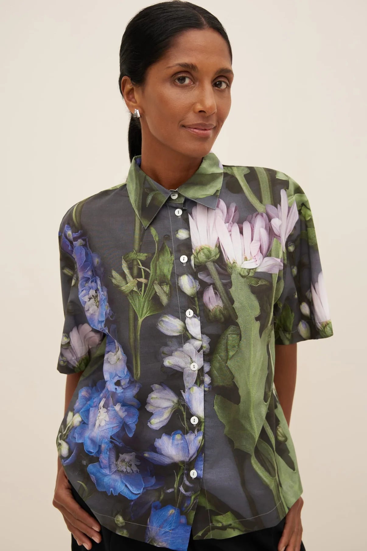 Bloom Shirt Delphinium