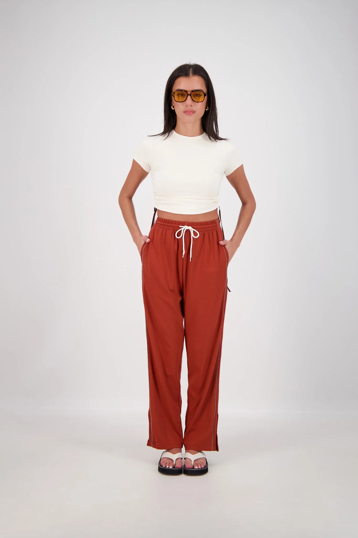 Manarola Trackpant Tobacco