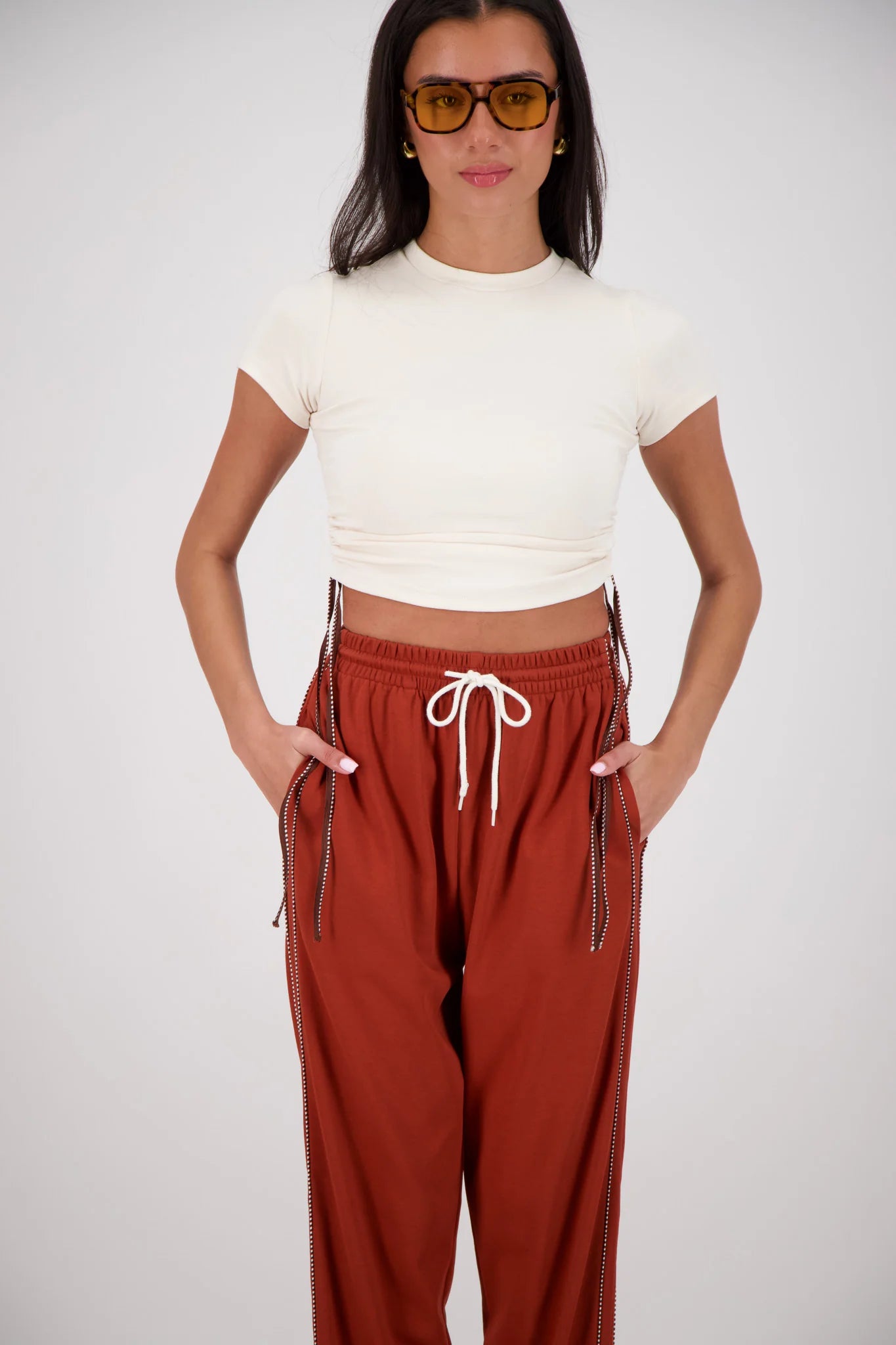 Manarola Trackpant Tobacco