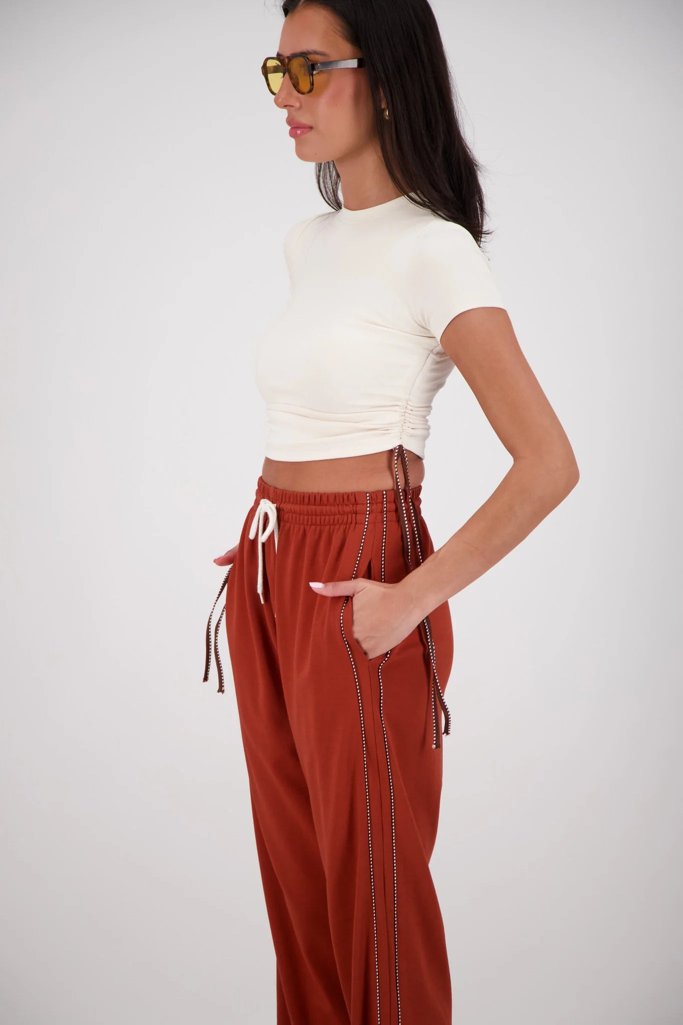 Manarola Trackpant Tobacco