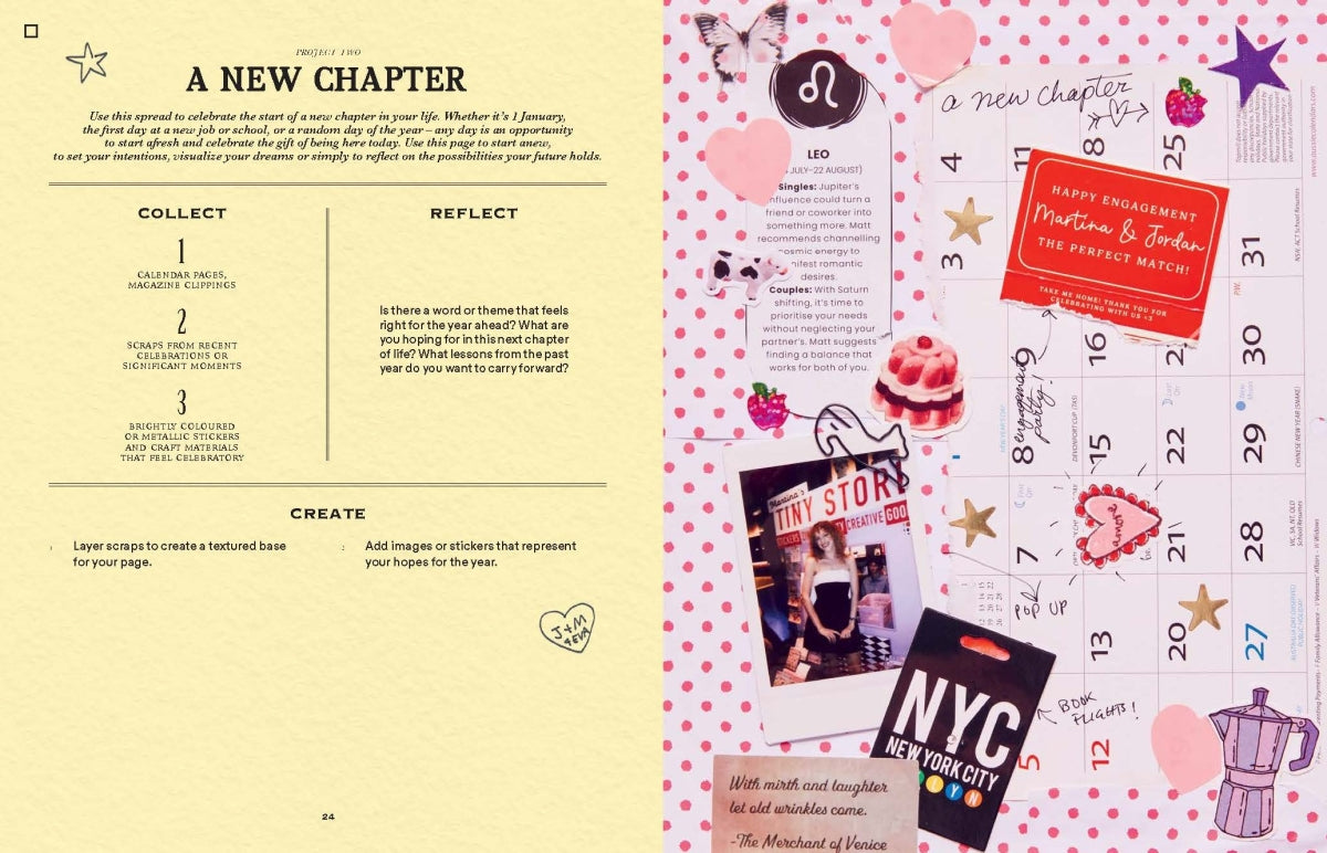 A Year of Junk Journaling