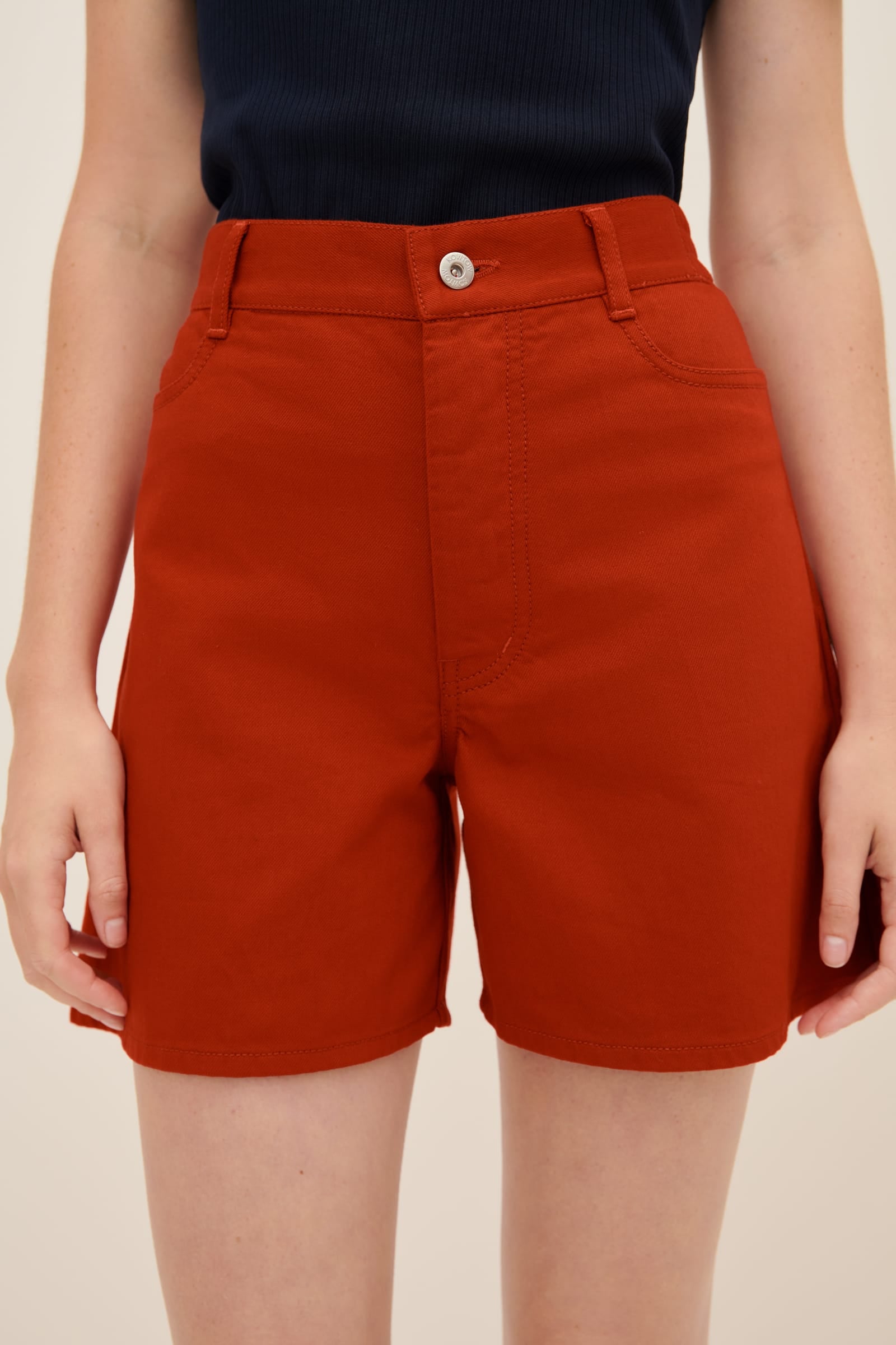 Eddy Shorts Brick Denim