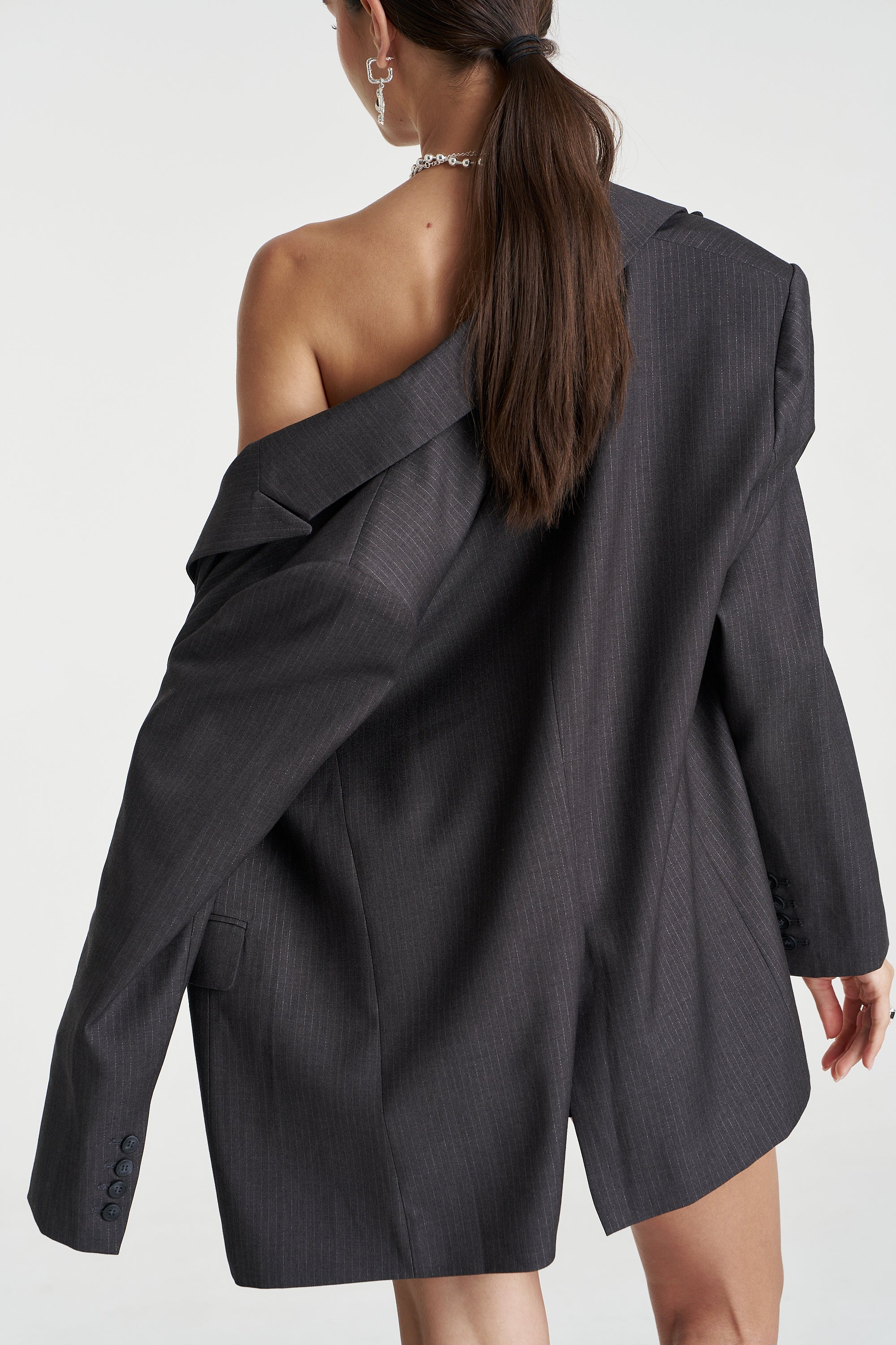 OS Blazer Grey Glimmer