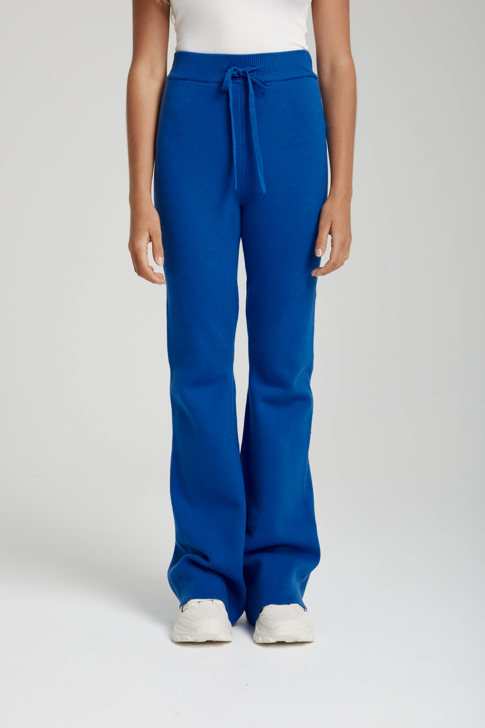 Knit Flares Cobalt