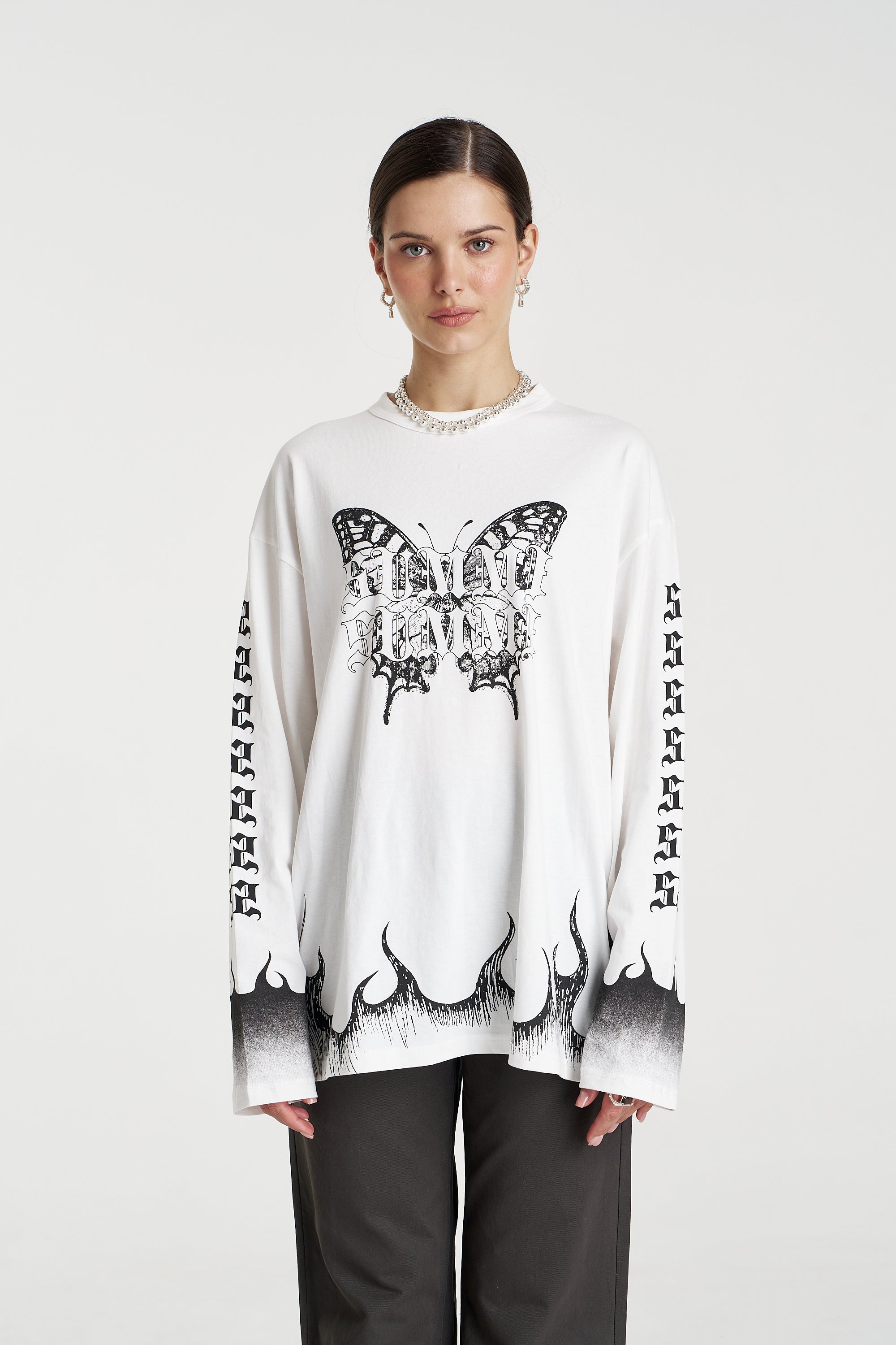 Eden LS Tee Lily White