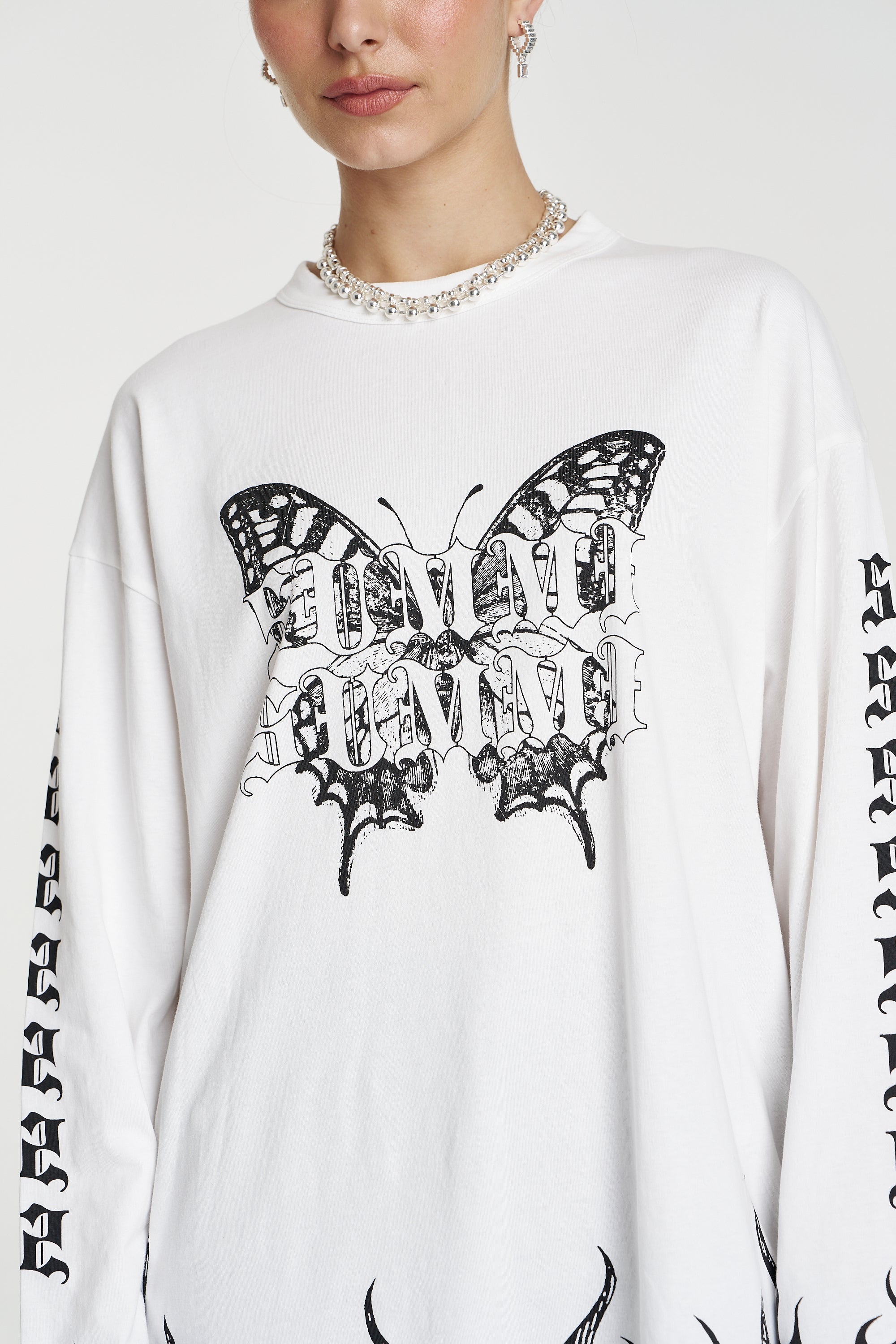 Eden LS Tee Lily White