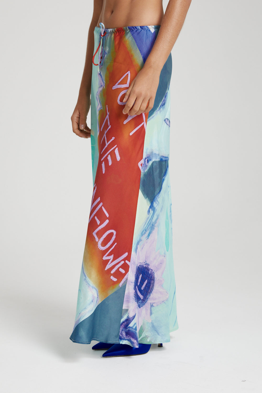 Relaxed Maxi Skirt Blue Sunflwr