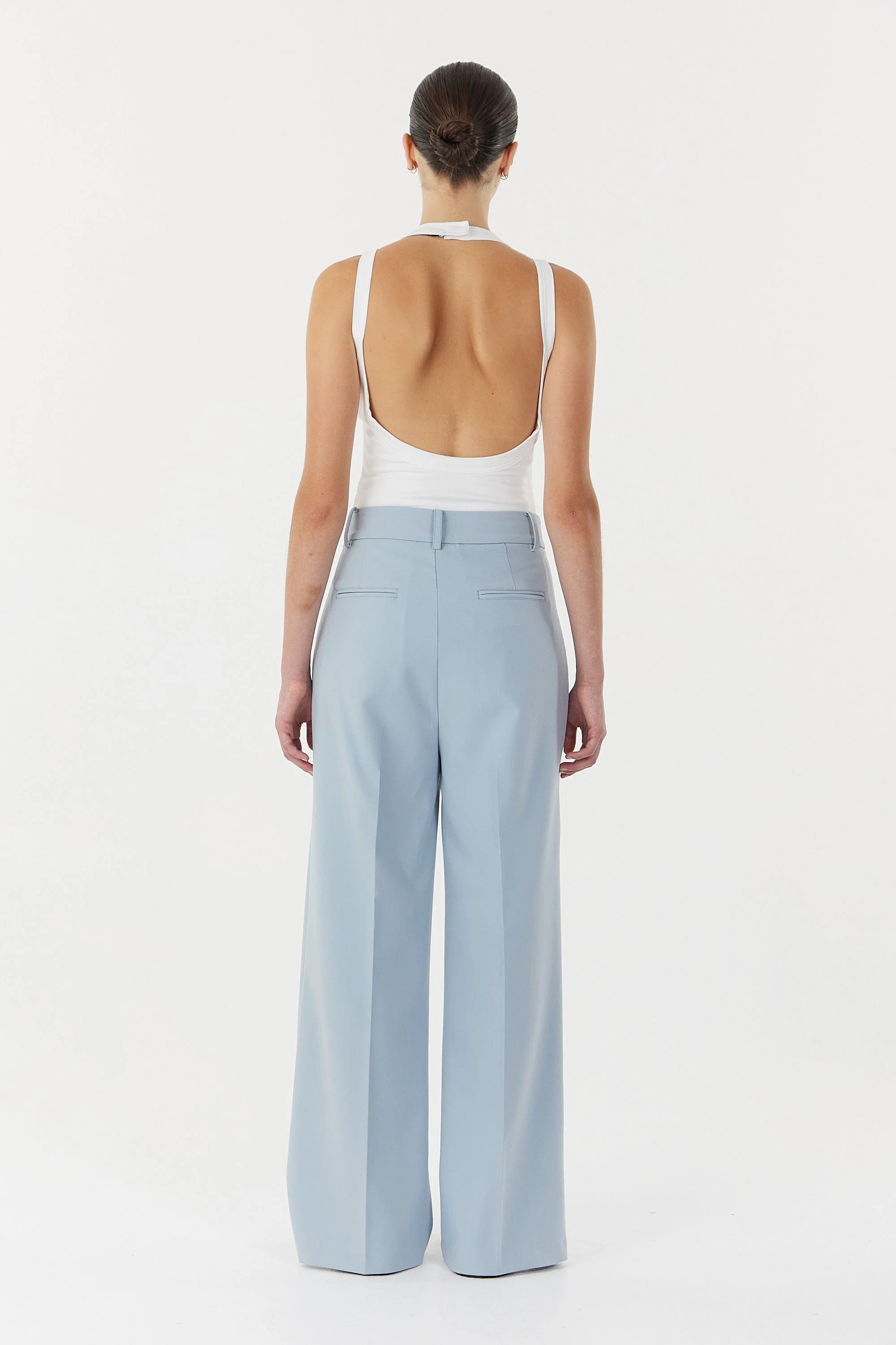 Skyline Tailored Trousers Powder Blue