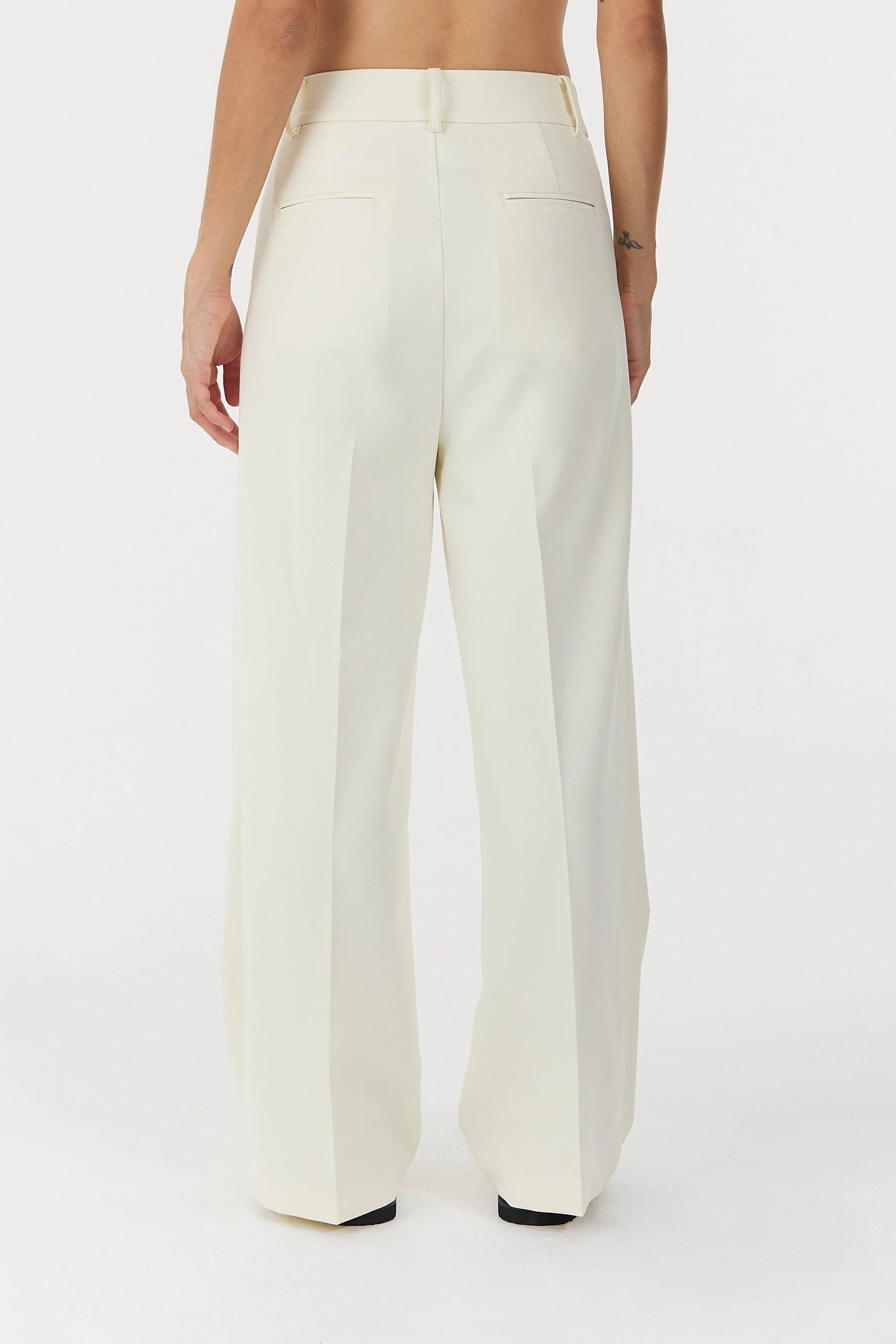 Skyline Tailored Trousers Warm White