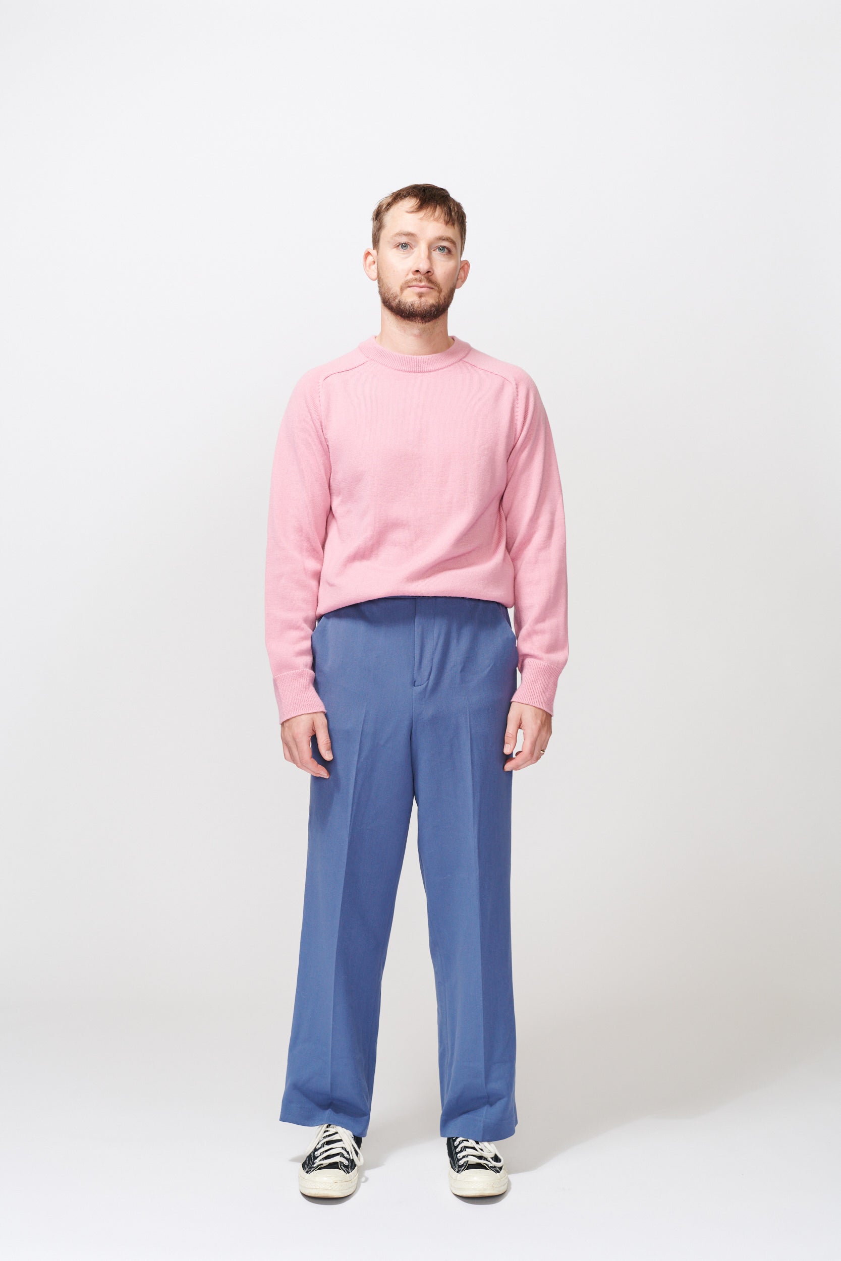 Colin Merino Crewneck Dusty Rose