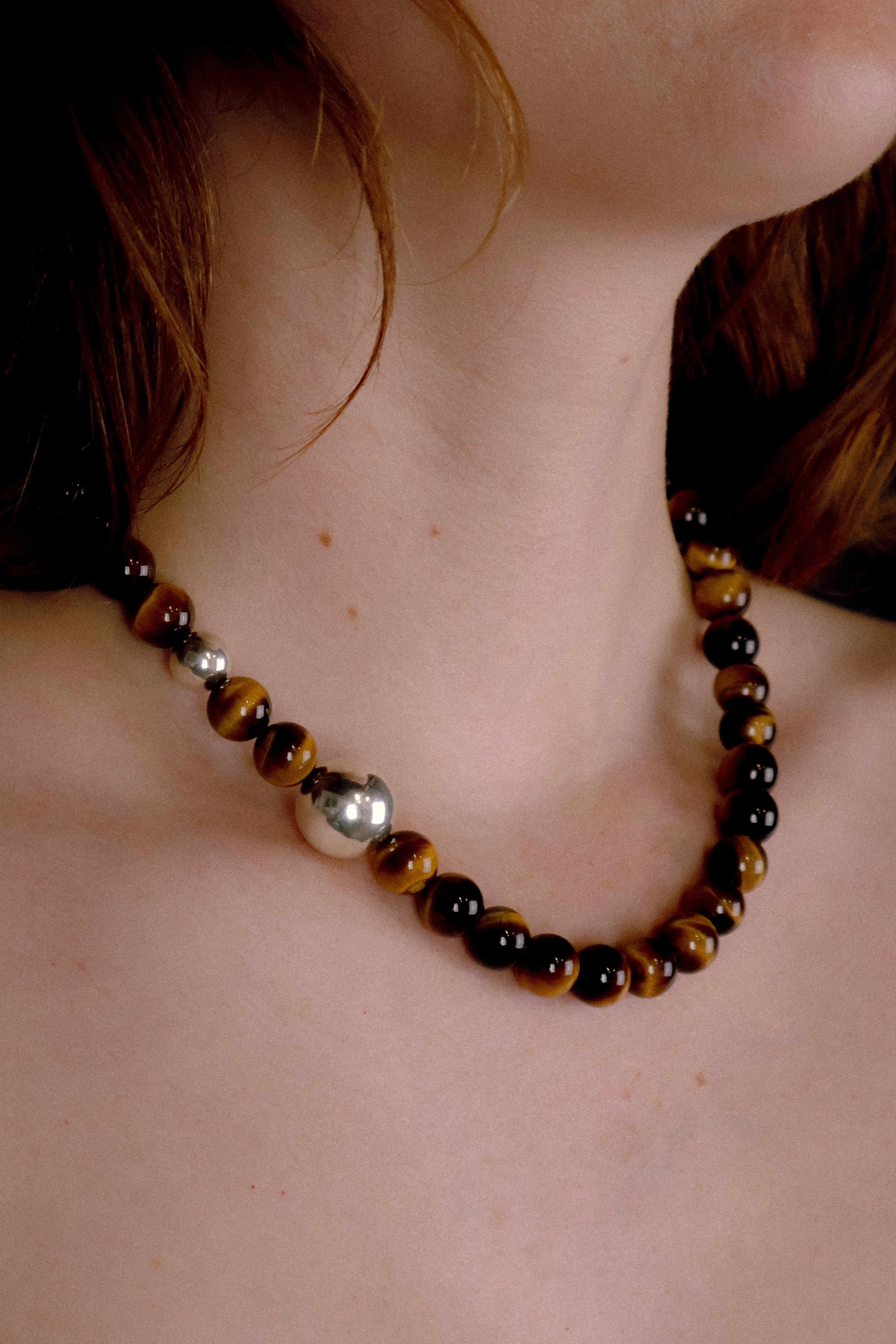 Dylan Tigers Eye Necklace