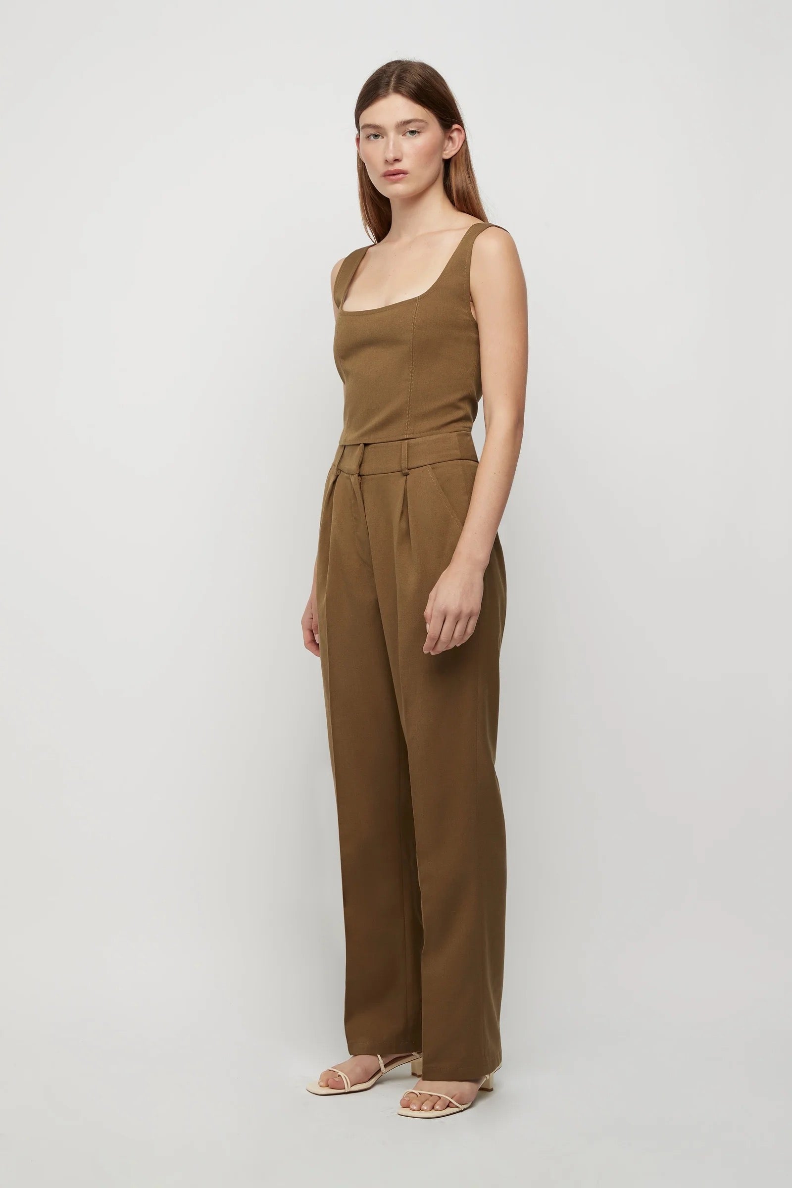 Filippa Trousers Taupe