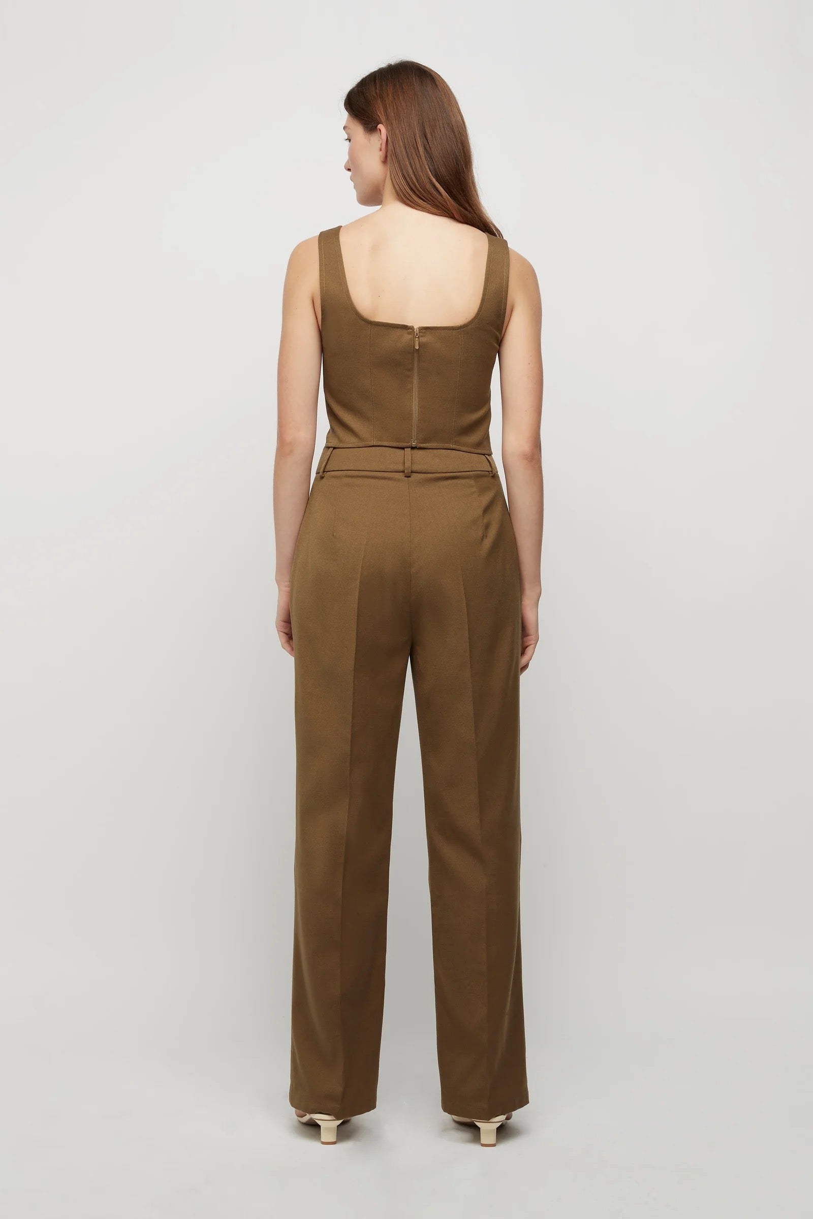 Filippa Trousers Taupe